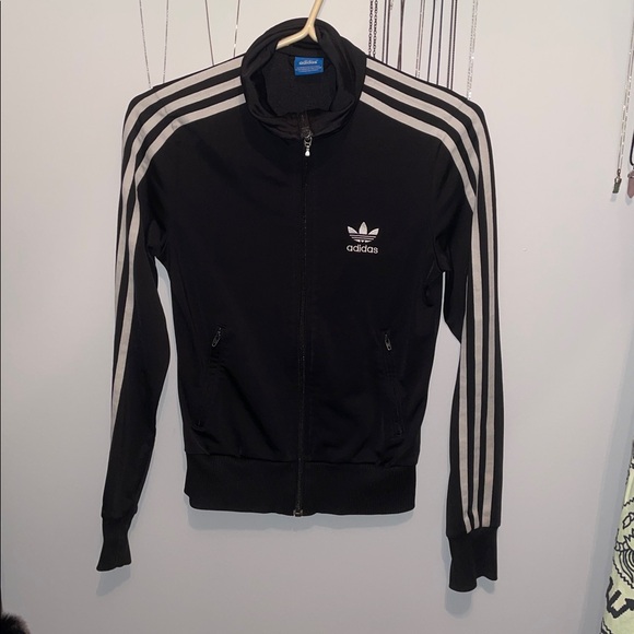 Adidas zip up track jacket - Picture 3 of 4